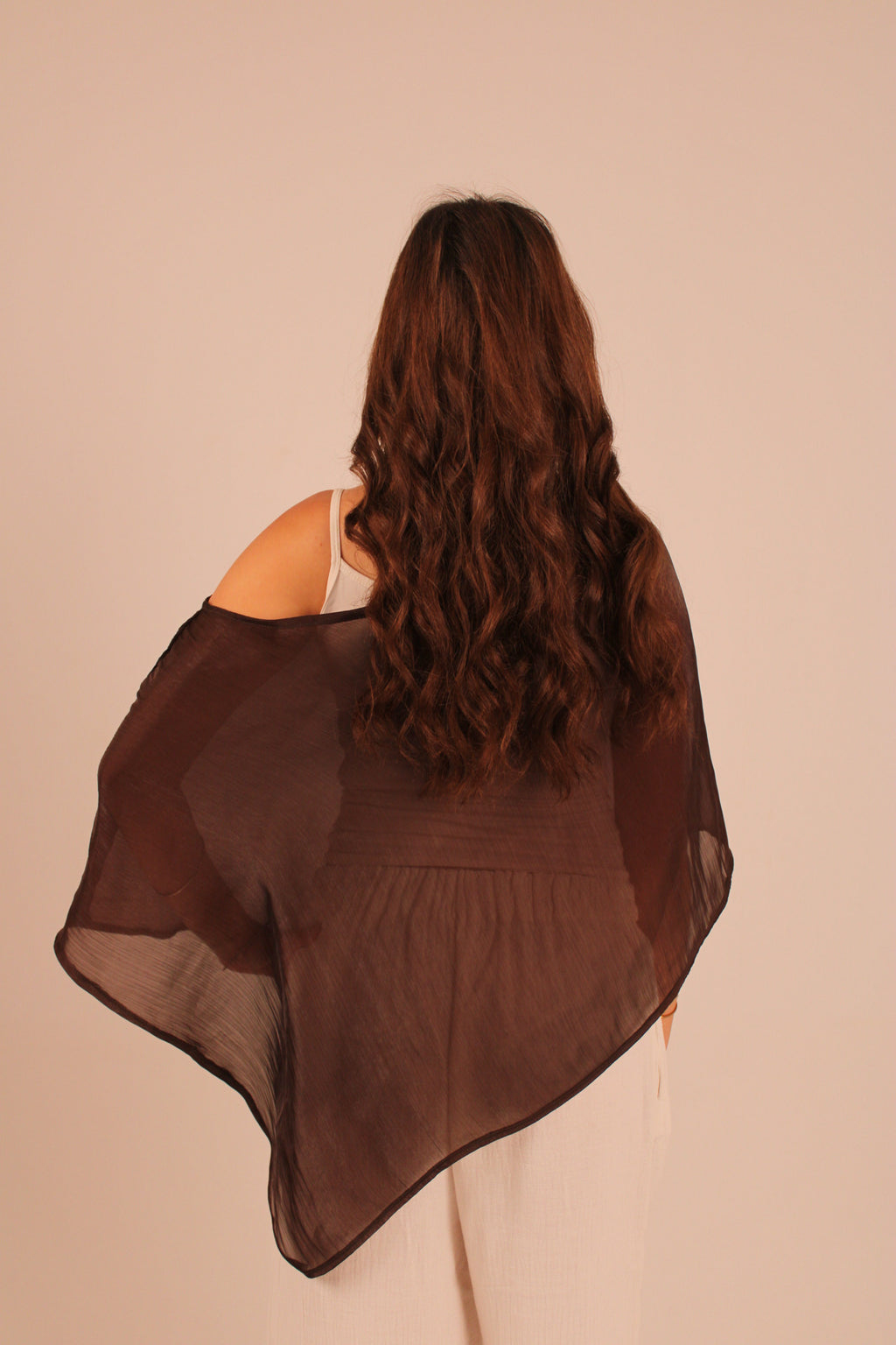 the silk cap - brown