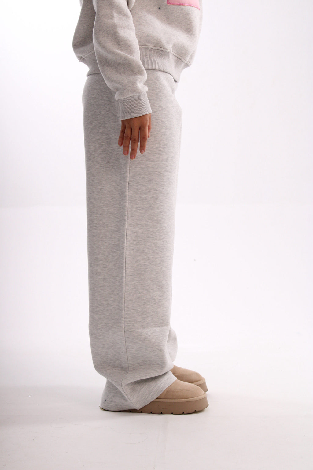 low waist sweatpants - grey