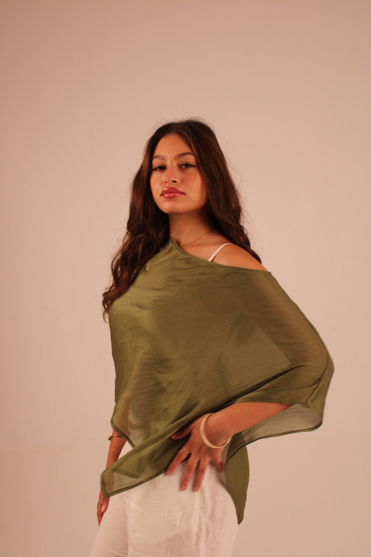 the silk cap - olive