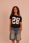 28 off-shoulder - Black